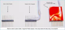 Steps to create a Custom Cable using Headers and Wire Wrap... Custom Cable build steps