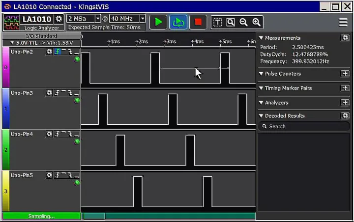 UNO Phase SHift PWM Perfomrance